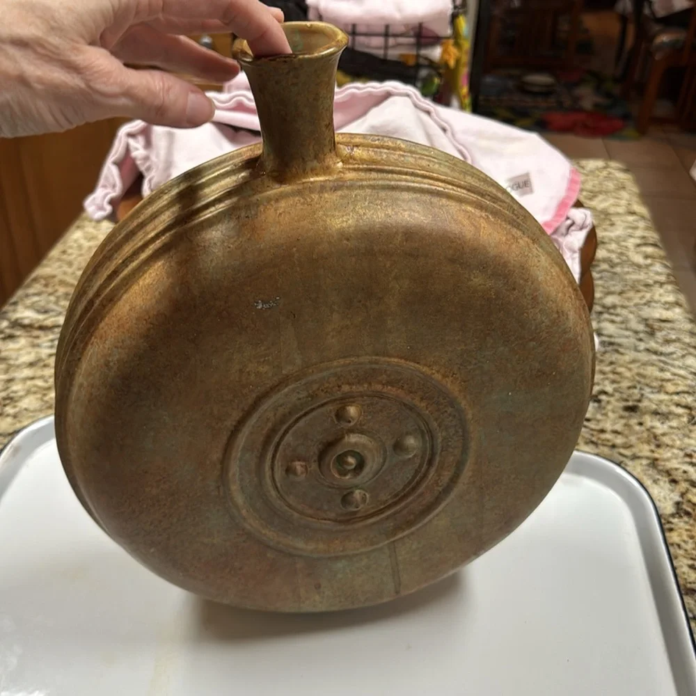 Vase Unique Round Vase Vessel Decanter